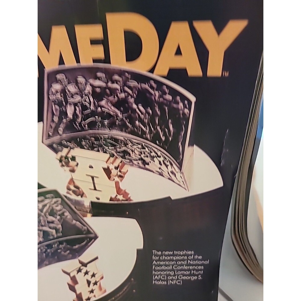 1986 CHICAGO‎ BEARS vs LOS ANGELES Rams NFC Championship Program SOLDIER FIELD - Picture 4 of 10